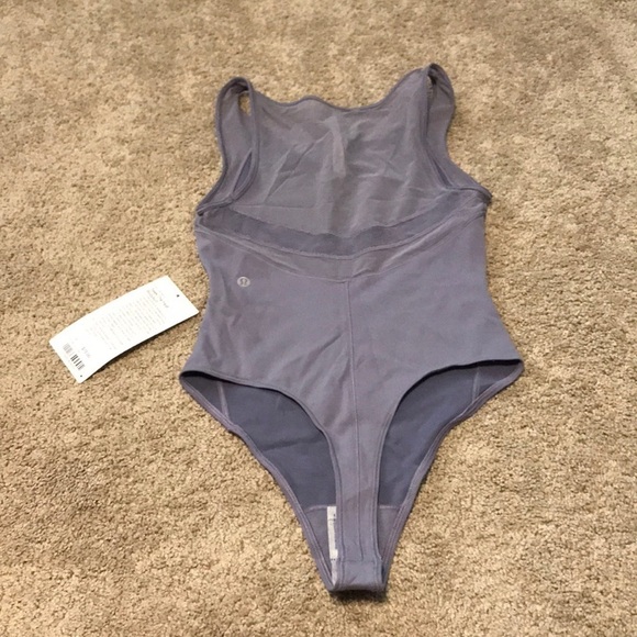 Lululemon Seek The Heat Bodysuit Lilac Stone - Picture 5 of 7